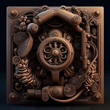 3D model steam punk (STL)